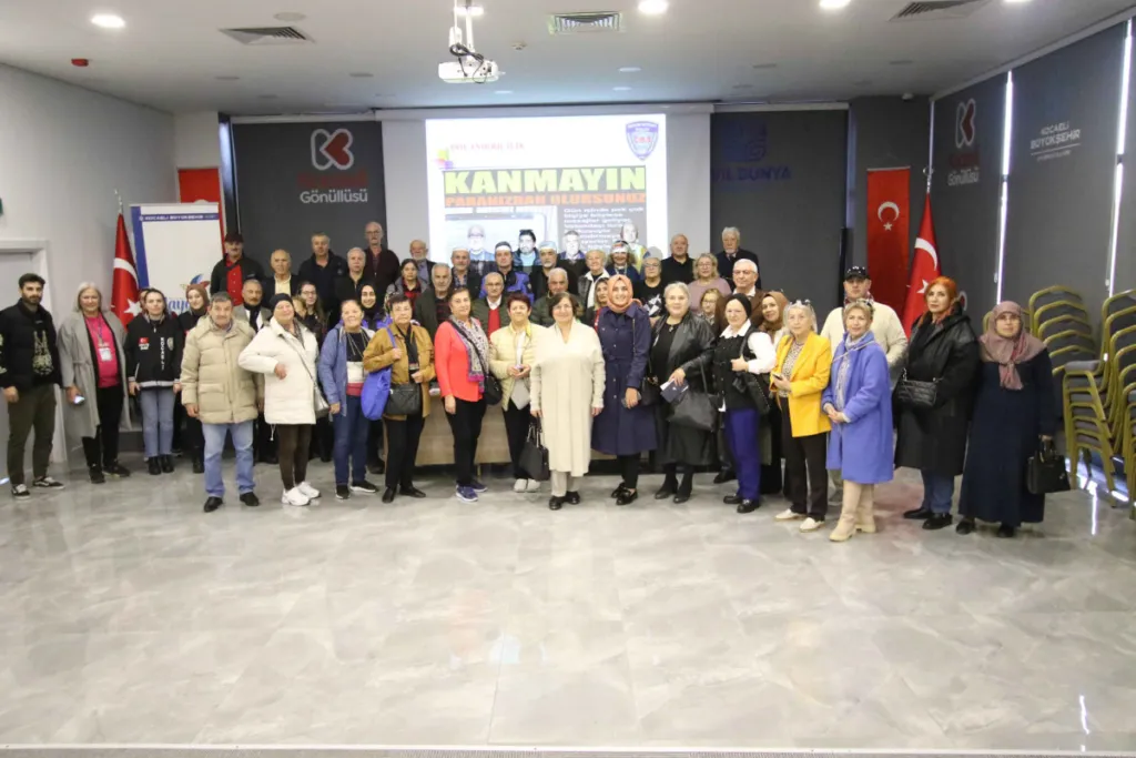 Kocaeli Büyükşehir Belediyesi, 65 Yaş Üstü Vatandaşlara Güvenlik Eğitimi Verdi