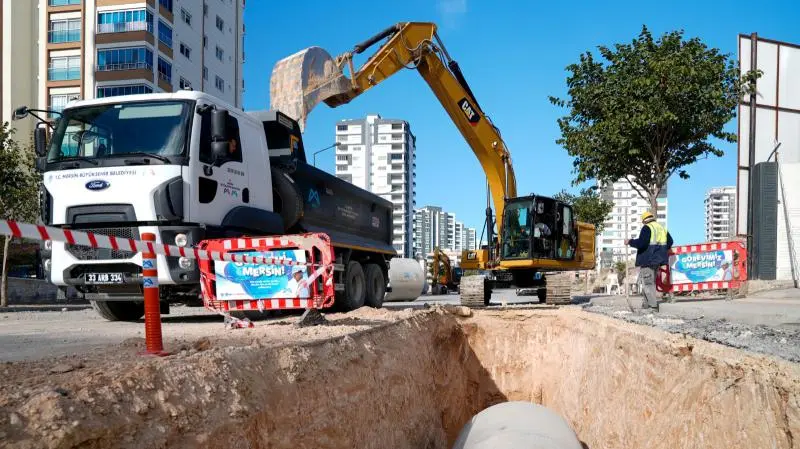 MESKİ, Tarsus Altaylılar Mahallesi'nde Altyapı Yenileme Çalışmalarına Başladı haberi