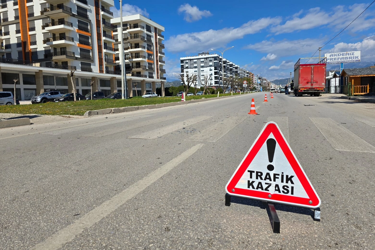 Antalya Kumluca'da trafik kazası! güncel haberi