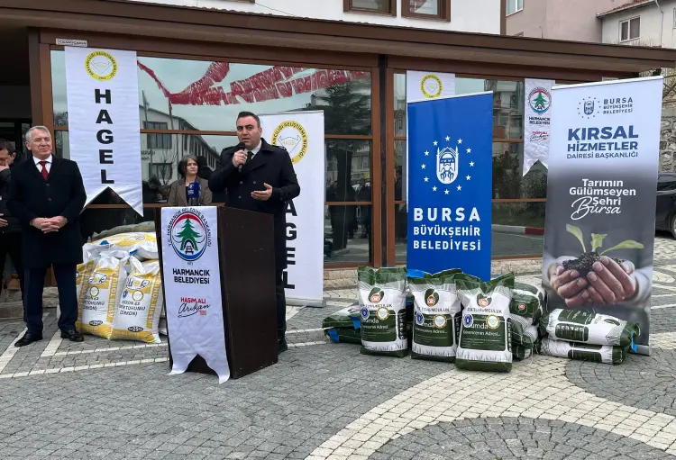 Bursa Büyükşehir'den çiftçiye tohum desteği güncel haberi