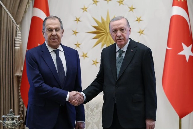 Cumhurbaşkanı Erdoğan, Rusya Dışişleri Bakanı Lavrov'u kabul etti güncel haberi