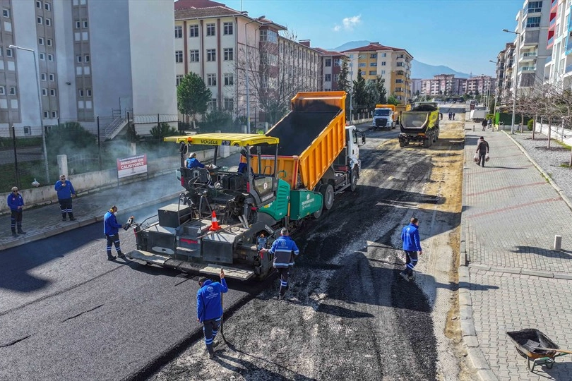 Denizli'de caddeler yenileniyor güncel haberi