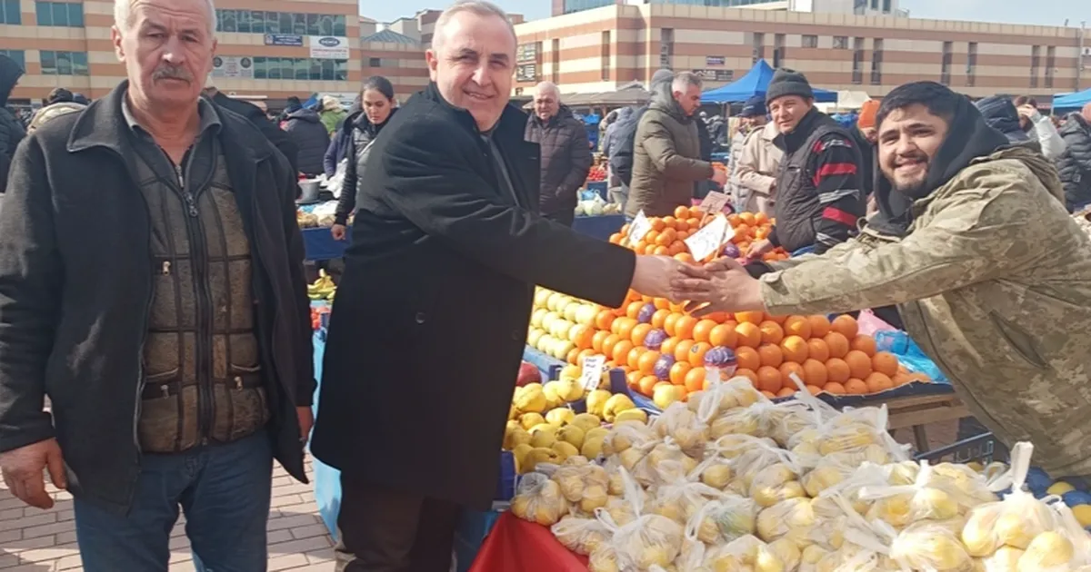 Edirne Keşan'da pazar esnafına ziyaret güncel haberi