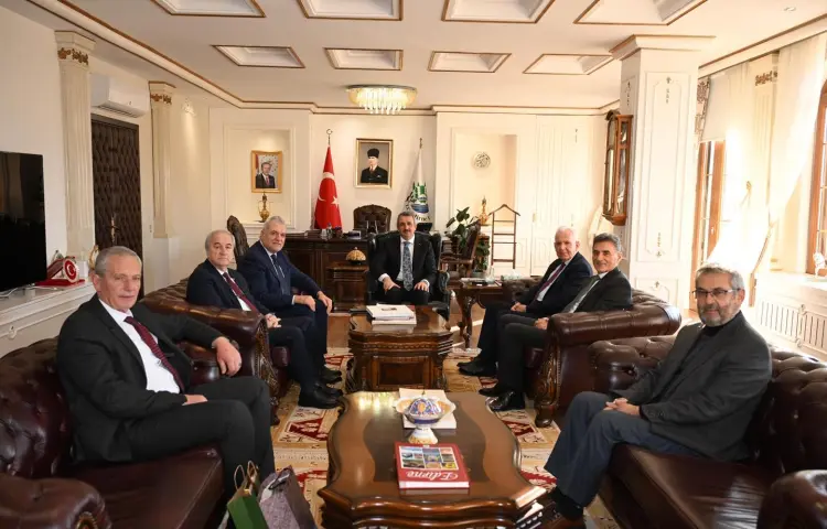 Edirne Valisi Sezer'e Balkan liderlerinden ziyaret güncel haberi