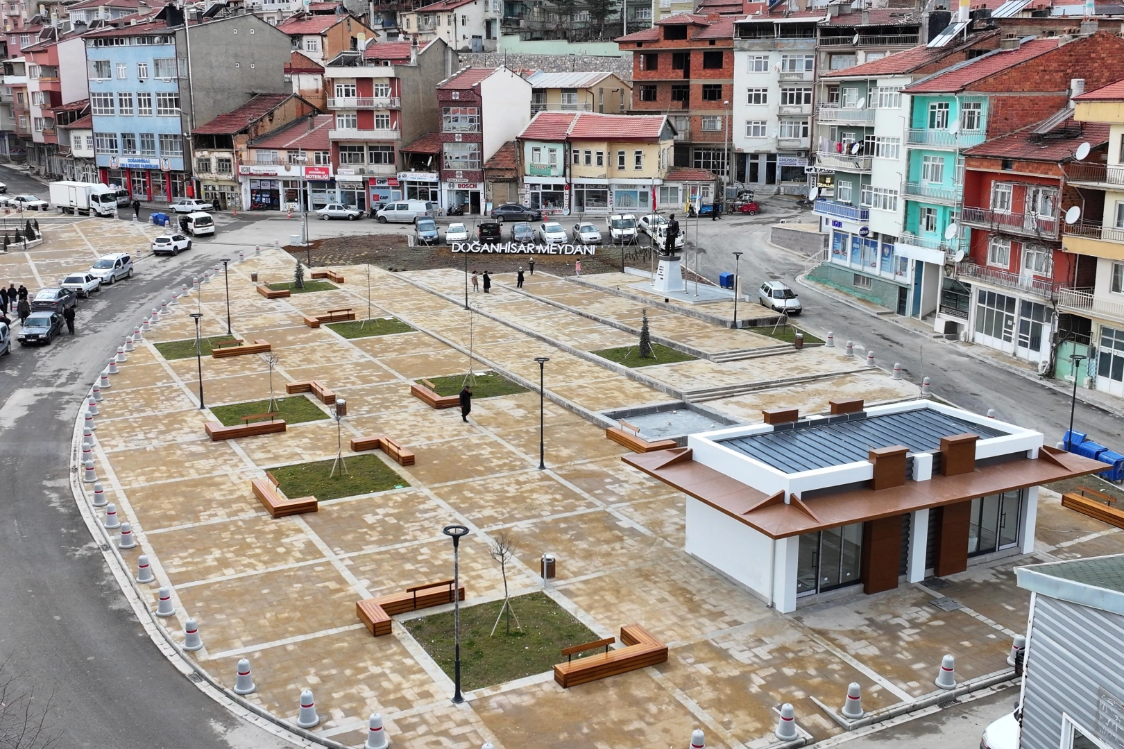 Konya'da meydan düzenlemesi tamamlandı güncel haberi