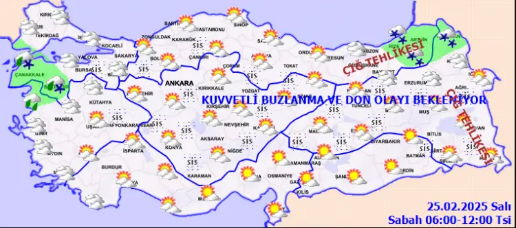 Meteoroloji'den 'yağmur' ve 'kar' uyarısı! Sıcaklıklar artacak! güncel haberi