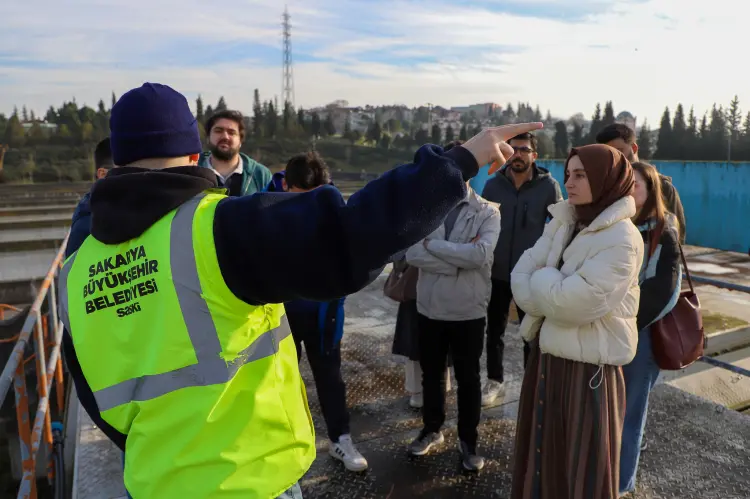 SASKİ arıtma tesisleri'ne Tıp Fakültesi'nden ziyaret güncel haberi