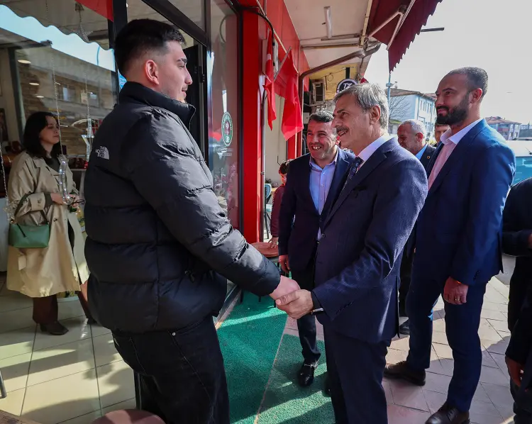 Sakarya’da Başkan Yusuf Alemdar Ferizli’yi ziyaret etti güncel haberi