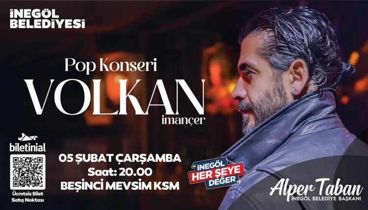 Volkan İmançer İle 90’lar pop konseri biletleri ücretsiz güncel haberi