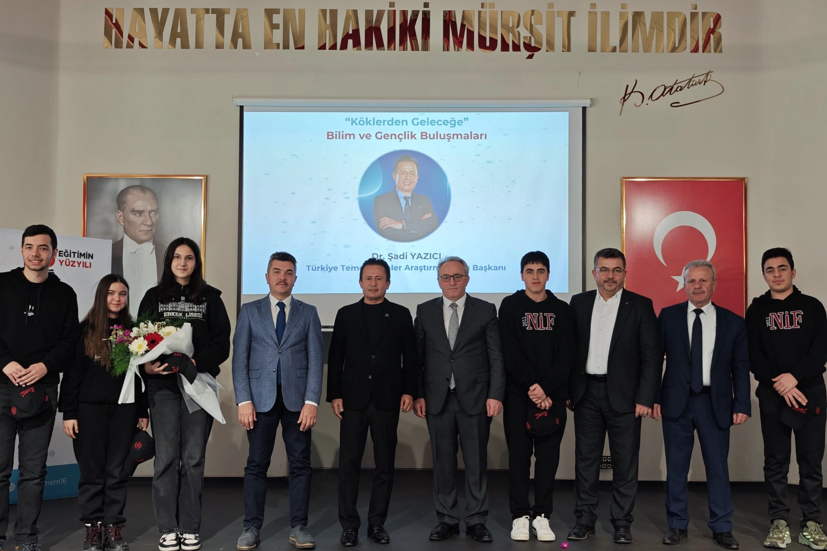 Yazıcı, gençlere temel bilimlerin önemi anlattı güncel haberi